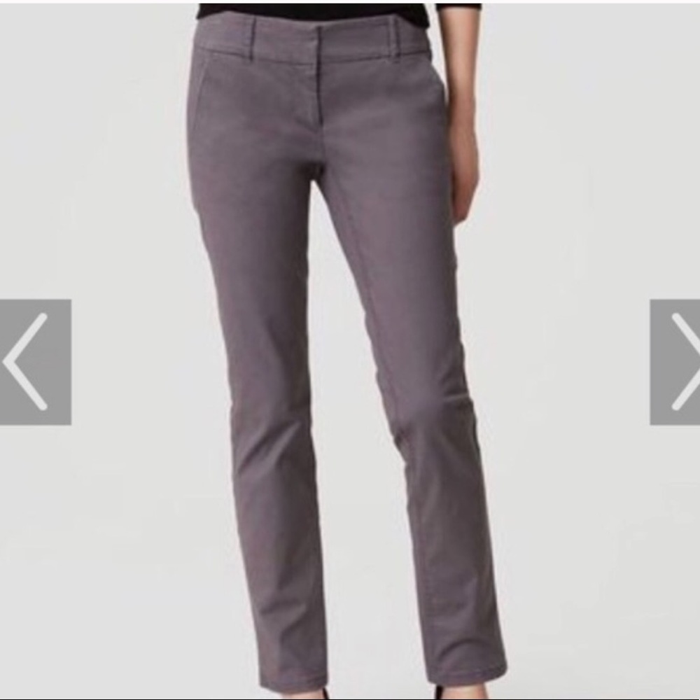LOFT Marisa skinny cropped chinos